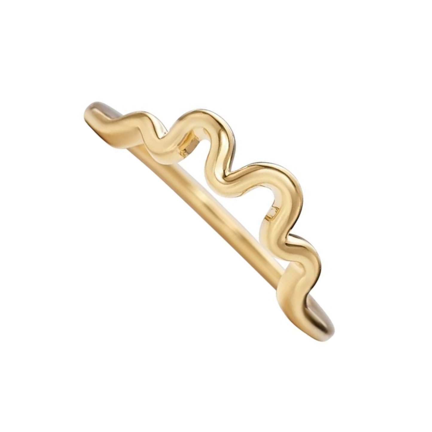 14K_Solid_Gold_Minimalist_Wave_Ring_Sculptural_Curved_Band_Modern_Stacking_Ring_for_Women