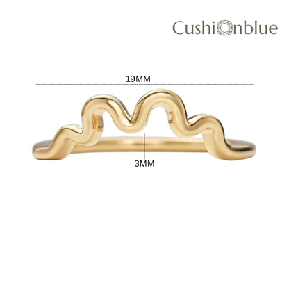14K_Solid_Gold_Minimalist_Wave_Ring_Sculptural_Curved_Band_Modern_Stacking_Ring_for_Women