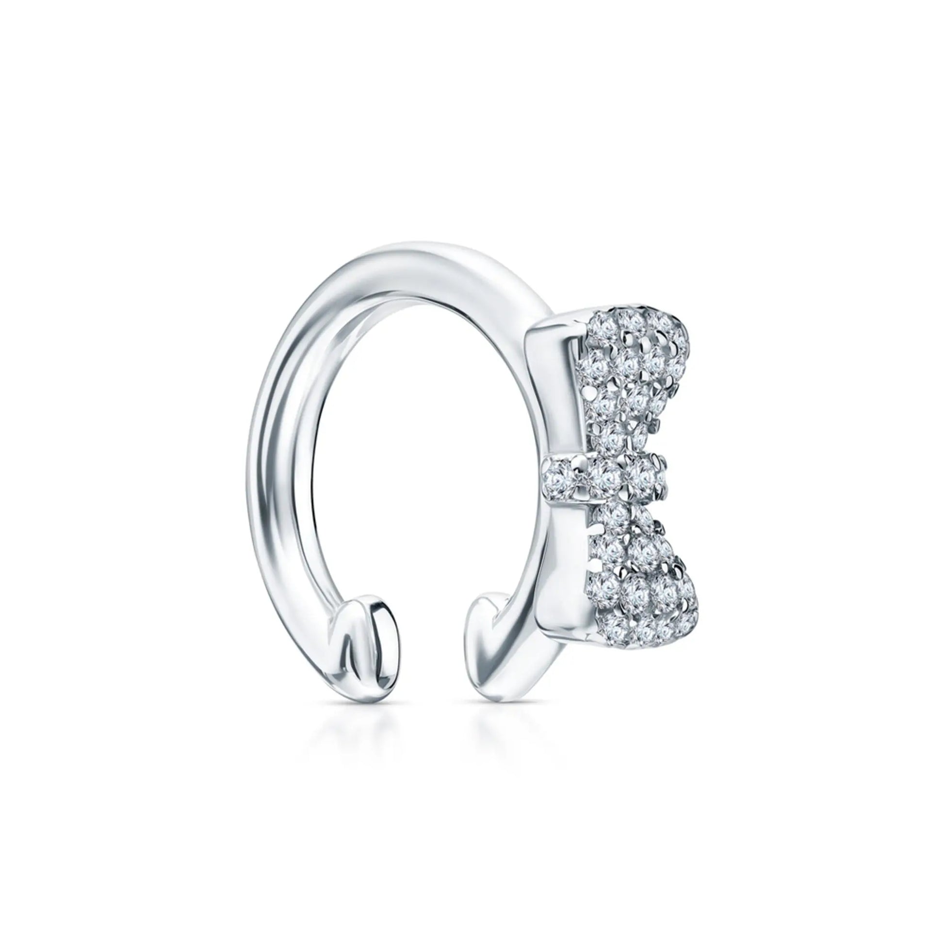 Bow Ear Cuff Cushionblue