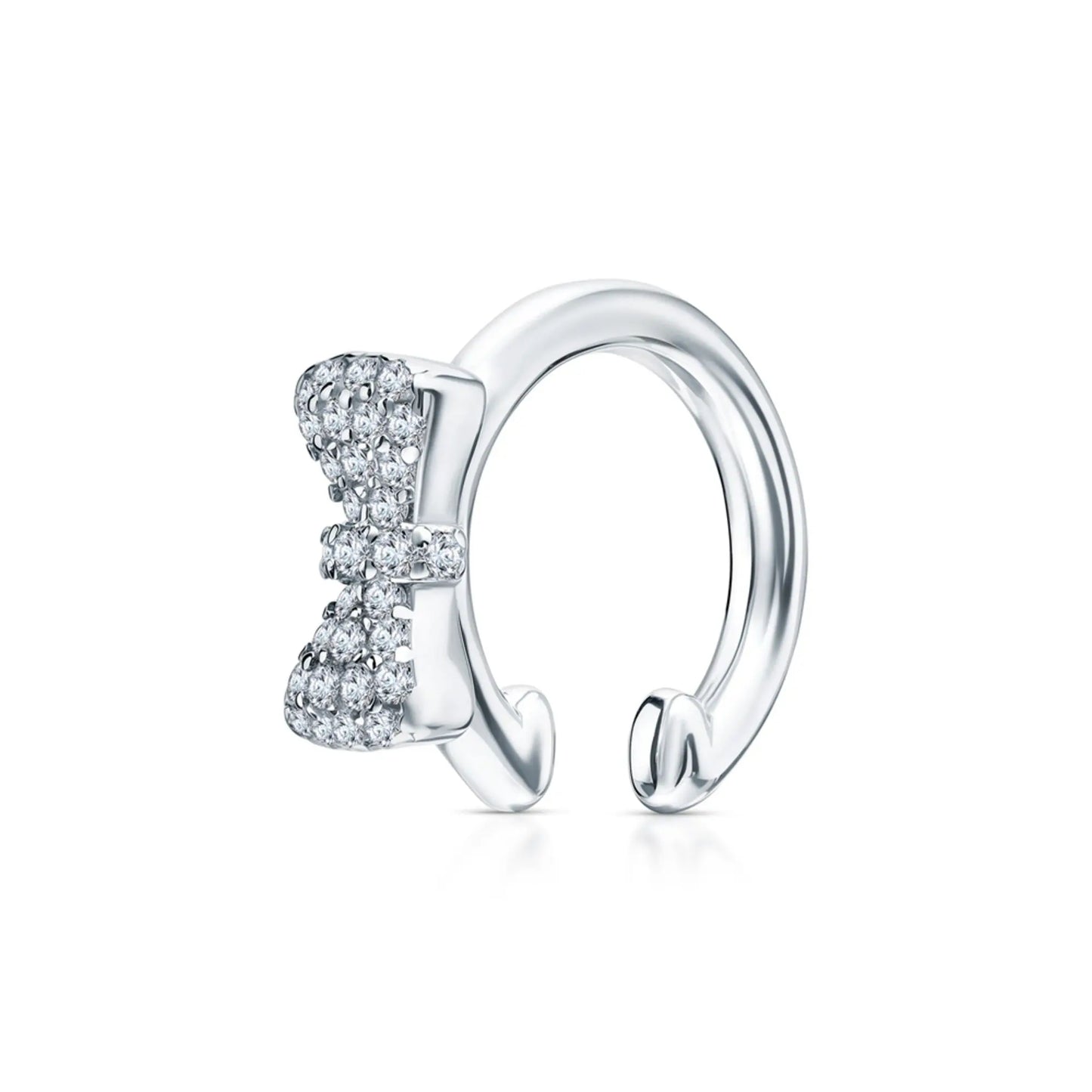 Bow Ear Cuff Cushionblue