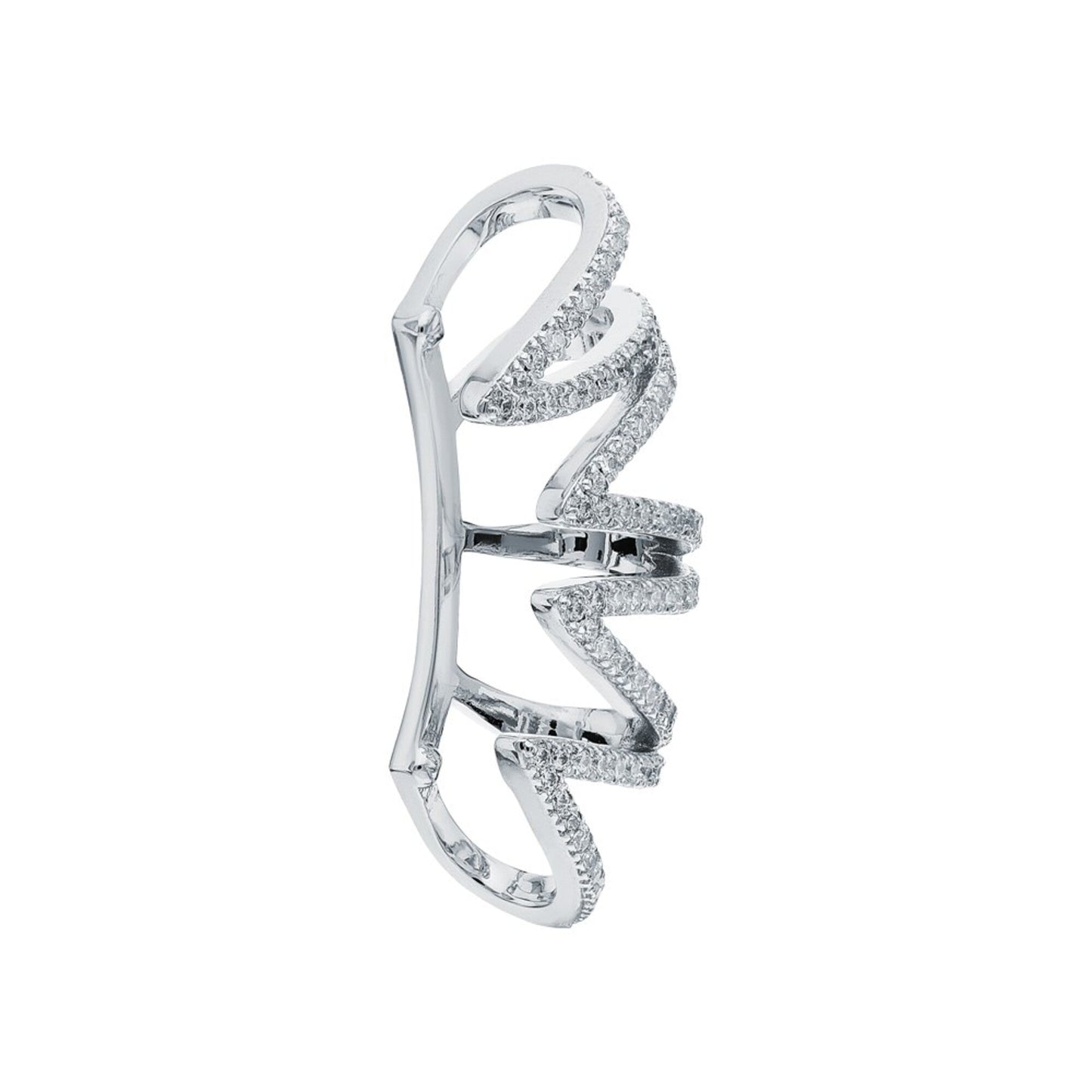 Diamond Ear Topper Ear Cuff Cushionblue