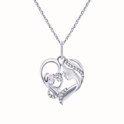14k Gold Diamond Heart Charm Pendant,Heart Diamond Pendant,Personalized Necklace. Cushionblue