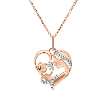 14k Gold Diamond Heart Charm Pendant,Heart Diamond Pendant,Personalized Necklace. Cushionblue