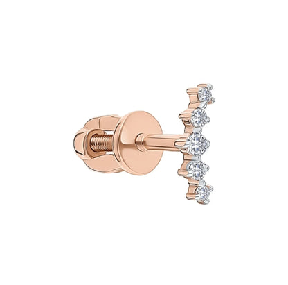 Cluster Helix Piercing Cushionblue