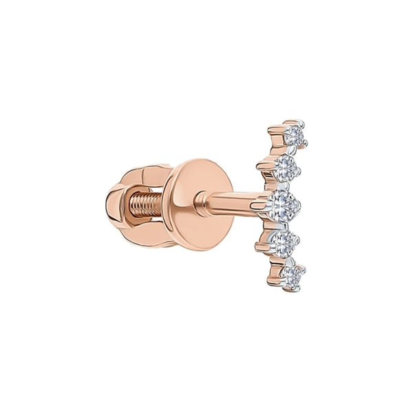 Cluster Helix Piercing Cushionblue