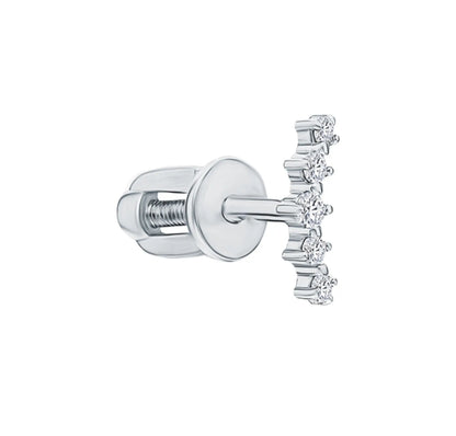 Cluster Helix Piercing Cushionblue