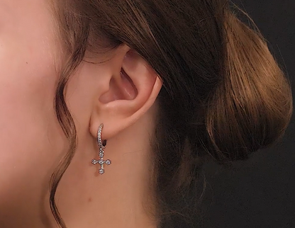 14K Gold Daith Piercing Ring | Clicker Hoop for Septum, Conch, Cartilage, Tragus, Nose | Mother’s Day Gift for Her. Cushionblue
