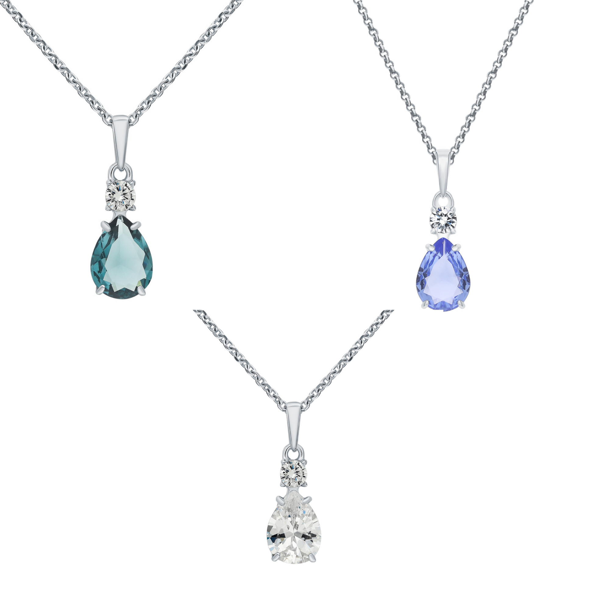 14k Gold Green Aquamarine  Necklace. Cushionblue