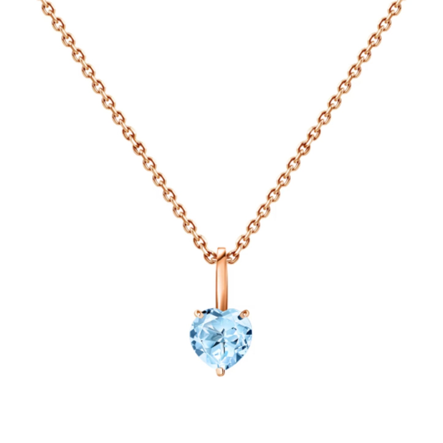 Tanzanite Heart Diamond Pendant Cushionblue