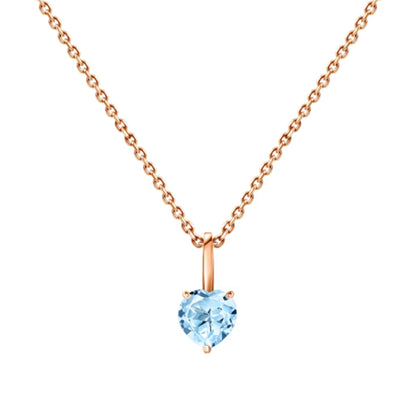 Tanzanite Heart Pendant, 14K Gold Tanzanite Necklace, Red Garnet Heart Pendant. Cushionblue