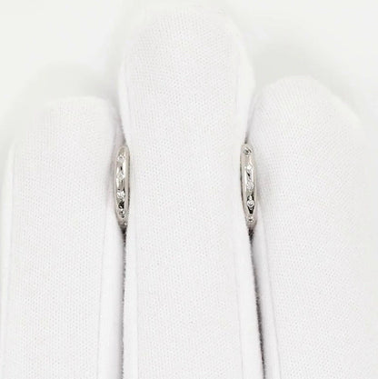 14K Gold Bezel Diamond Huggie Hoop Earrings | Dainty Geometric Circle Hoops | Tiny Hinged Earrings, Minimalist Solid Gold Gift for Her. Cushionblue